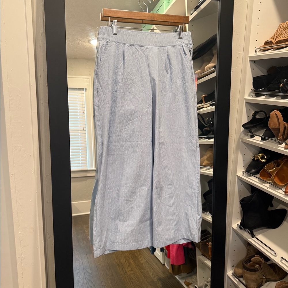 Kyodan Light Blue Wide-Leg Pants